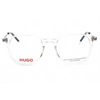 Hugo Men's Eyeglasses - Full Rim Grey Ruthenium Metal Round Frame | HG 1206 0D3X 00 ,