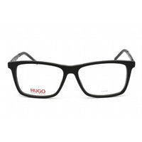 Hugo Men's Eyeglasses - Full Rim Matte Black Plastic Rectangular Frame | HG1140 003 ,