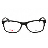 Hugo Men's Eyeglasses - Full Rim Rectangular Matte Black Plastic Frame | HG 0292 0003 ,
