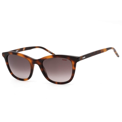 Hugo Men's Sunglasses - Brown Gradient Lens Havana Square Shape | HG 1040/S 0086 3X ,