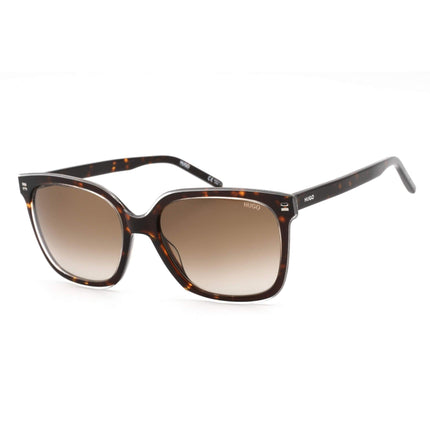 Hugo Men's Sunglasses - Brown Gradient Lens Plastic Square Frame | HG 1051/S 0AIO HA ,