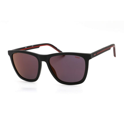 Hugo Men's Sunglasses - Red Mirror Lens Plastic Square Shape | HG 1047/S 0BLX AO ,