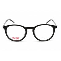 Hugo Unisex Eyeglasses - Clear Lens Black Acetate/Metal Round Frame | HG 1017 0807 00 ,