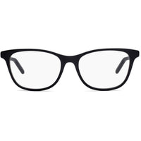 Hugo Women's Eyeglasses - Black Plastic Square Frame Demo Lens | HUGO HG 1041 807 ,