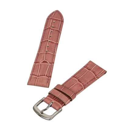 I.W. Suisse Pink 20 mm Wide Genuine Leather Band ,