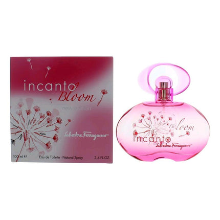 Incanto Bloom New Edition by Salvatore Ferragamo, 3.4 oz Eau De Toilette Spray for Women ,