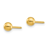 Inverness 14k 4mm Ball/Long Post Earrings ,