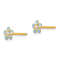 Inverness 14k March Crystal Birthstone Earrings ,