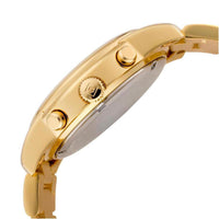 Invicta 0464 Women's Angel Rose Gold Sunray Dial Gold Plated Stainless Steel Bracelet GMT Watch ,