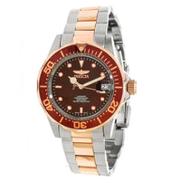 Invicta 11241 Men's Pro Diver Two Tone Stainless Steel Brown Dial Automatic Watch ,