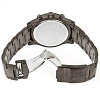 Invicta 1272 Men's Black Ion Plated Stainless Steel Black Dial Chronograph Watch ,