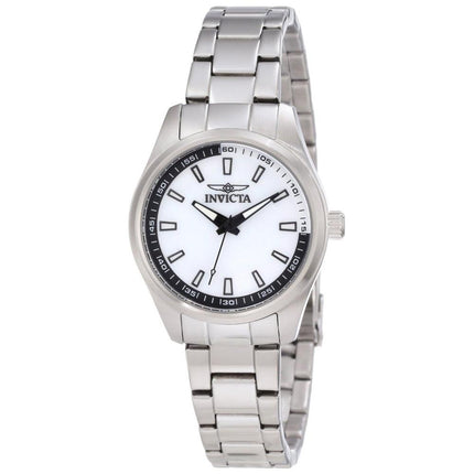 Invicta 12830 Women's Specialty White MOP Dial Steel Bracelet Watch ,