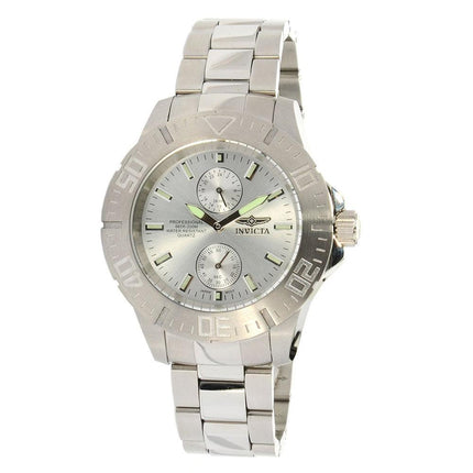 Invicta 14056 Men's Pro Diver Silver Dial Stainless Steel Bracelet Dive Watch ,