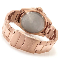 Invicta 14368 Womens Angel Light Grey Dial Rose Gold Steel Dive Watch ,