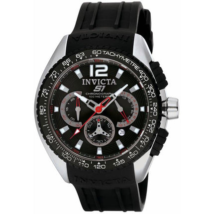 Invicta 1453 Men's S1 Racing Black Dial Chronograph Watch ,
