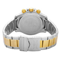 Invicta 14876 Men's Two Tone Yellow Bracelet Quartz Specialty Chrono Black Dial Date Watch ,