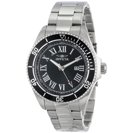 Invicta 14998 Men's Pro Diver Black Dial Stainless Steel Bracelet Watch ,