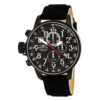 Invicta 1517 Men's Black IP 1/10 Second Lefty Chronograph ,