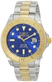 Invicta 15181 Men's Pro Diver Quartz Blue Dial Two Tone Bracelet Dive Watch ,