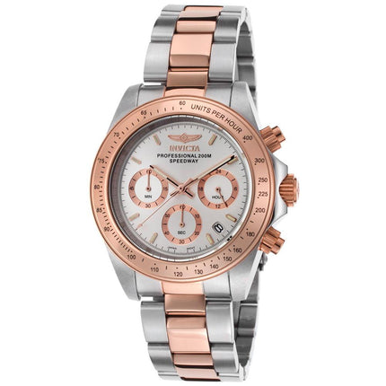 Invicta 17030 Men's Speedway Silver Dial Two Tone Steel Chronograph Dive Watch ,