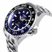 Invicta 21865 Men's Grand Diver Blue Dial Stainless Steel Bracelet Automatic Dive Watch ,