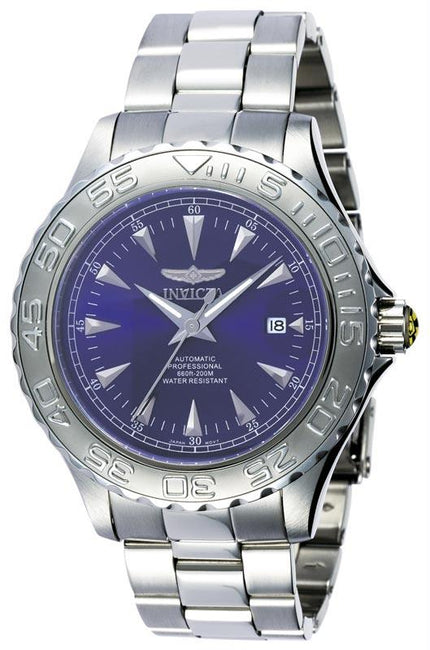 Invicta 2301 Men's Pro Diver Automatic Blue Dial Stainless Steel Watch ,