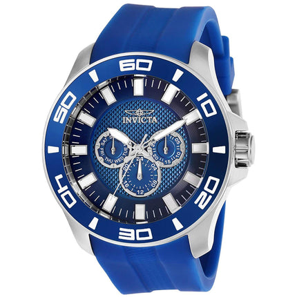 Invicta 28003 Men's Pro Diver Blue Dial Strap Chronograph Watch ,