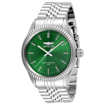 Invicta 29374 Men's Specialty Green Dial Bracelet Quartz Watch ,