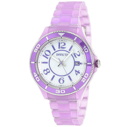 Invicta 30359 Women's Anatomic MOP Dial Purple Bracelet Watch ,