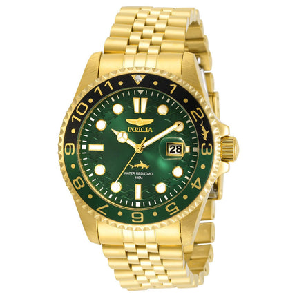 Invicta 30623 Men's Pro Diver Black and Green Bezel Bracelet Watch ,