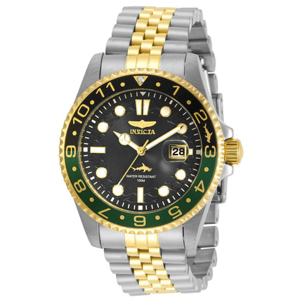 Invicta 30625 Men's Pro Diver Black and Green Bezel Bracelet Watch ,