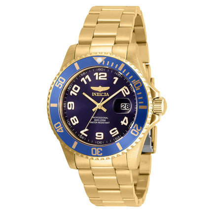 Invicta 30694 Men's Pro Diver Blue and Gold Tone Bezel Watch ,