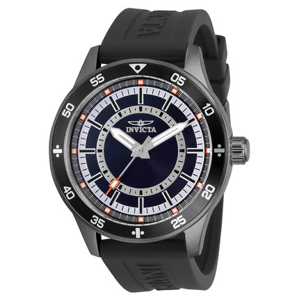 Invicta 30717 Men's Specialty Black Case Blue Dial Strap Watch ,