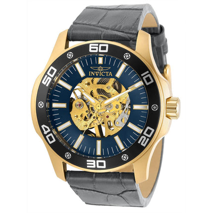 Invicta 30772 Men's Specialty Semi-Skeleton Dial Mechanical Watch ,