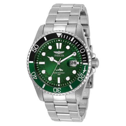 Invicta 30808 Men's Pro Diver Quartz Green Dial Bracelet Watch ,