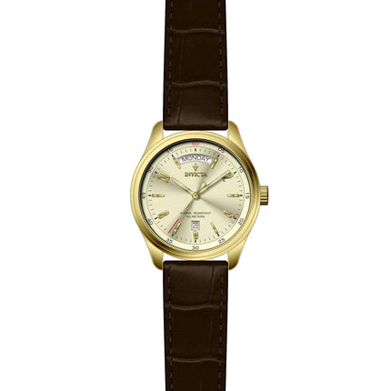 Invicta 31257 Men's Vintage Quartz Champagne Dial Strap Watch ,