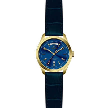 Invicta 31258 Men's Vintage Quartz Navy Blue Dial Strap Watch ,