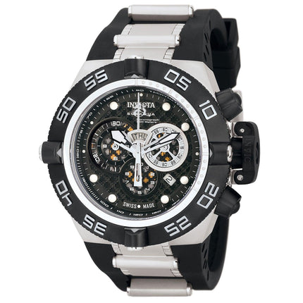 Invicta 6564 Men's Subaqua NOMA Rubber Strap Black Dial Chronograph Watch ,