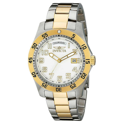 Invicta 6693 Men's Specialty White Dial Two Tone Bracelet Watch ,
