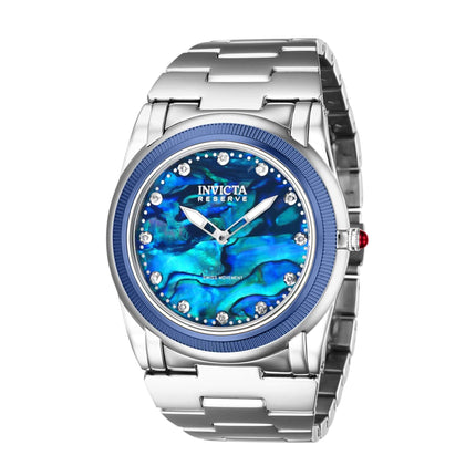 Invicta Boy's Watch - Reserve Slim Swiss Quartz Blue Abalone Dial Diamond | 41063 ,
