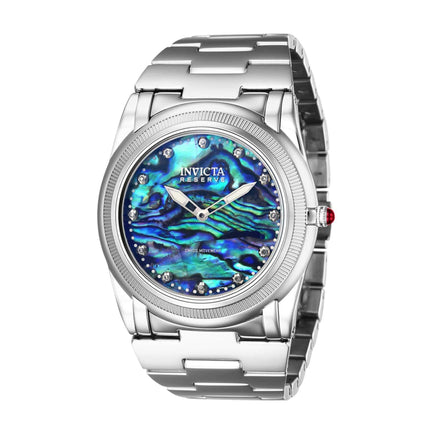 Invicta Boy's Watch - Reserve Slim Swiss Quartz Silver Steel Bracelet Diamond | 41061 ,