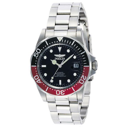 Invicta Men's Automatic Stainless Steel Watch - Pro Diver Black Dial Bracelet | 9403 ,