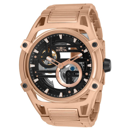 Invicta Men's Automatic Watch - Akula Black and Rose Gold Dial Bracelet | 32358 ,