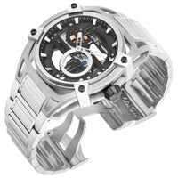 Invicta Men's Automatic Watch - Akula Black Dial Silver Tone Bracelet | 32360 ,
