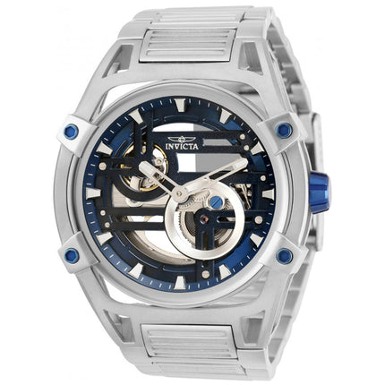 Invicta Men's Automatic Watch - Akula Blue Dial Silver Tone Bracelet | 32361 ,
