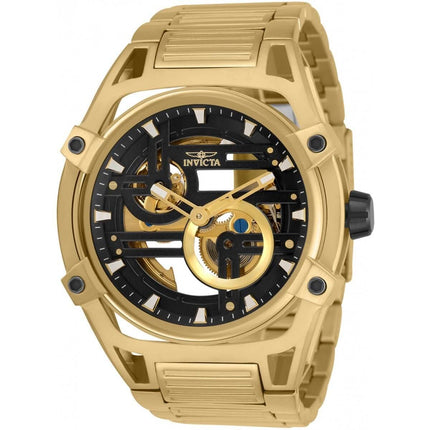 Invicta Men's Automatic Watch - Akula Yellow Gold Stainless Steel Bracelet | 32356 ,