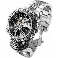 Invicta Men's Automatic Watch - Artist Semi Skeleton Dial Steel Bracelet | 31907 ,