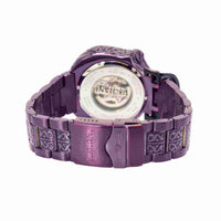 Invicta Men's Automatic Watch - Artist Skull Design Case Purple Steel Bracelet | 39184 ,