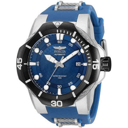 Invicta Men's Automatic Watch - Bolt Blue and Silver Tone Strap | 31181 ,