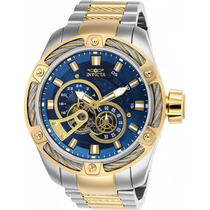Invicta Men's Automatic Watch - Bolt Blue Dial Two Tone Bracelet | 26778 ,